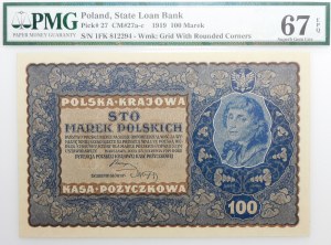 100 Polish marks 1919 - IF SERJA K