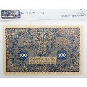100 marek polskich 1919 - IJ SERJA N