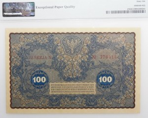 100 Polish marks 1919 - IJ SERJA N