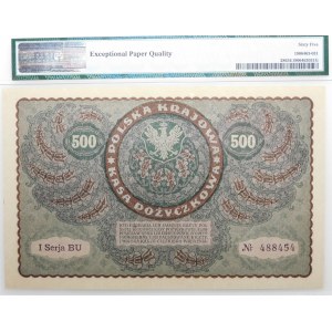 500 marek polskich 1919 - I Ser. BU
