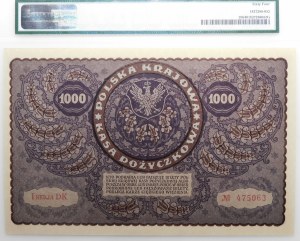 1000 Polish Marks 1919 - 1st Ser. DK