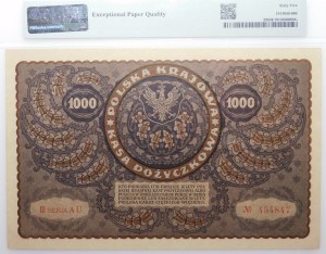 1000 Polish marks 1919 - III Ser. AU
