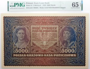 5000 Polish marks 1920 - II Ser. AN