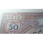 50 złotych 1919 - ser. A.3 - seria jednoliterowa - RZADKIE