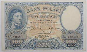 100 gold 1919 - ser. A