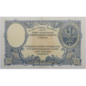 100 złotych 1919 - ser. A