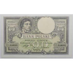 500 złotych 1919 - numeracja wysoka