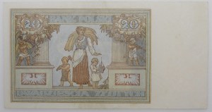 20 gold 1931 - ser. BE. - rare series
