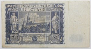 20 gold 1936 - ser. CH - high number