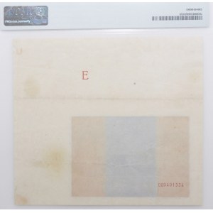 20 Zloty 1936 - Serie. DB - unvollendeter Druck - Blattmarke E