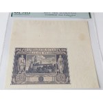 20 Zloty 1936 - Serie. DB - unvollendeter Druck - Blattmarke E