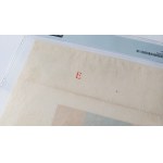 20 Zloty 1936 - Serie. DB - unvollendeter Druck - Blattmarke E