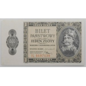 1 złoty 1938 - ser. IL