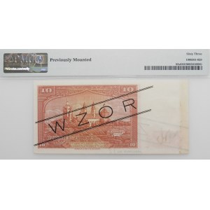 10 złotych 1939 - ser. A - WZÓR - SPECIMEN No 12