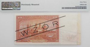10 gold 1939 - ser. A - MODEL - SPECIMEN No 12