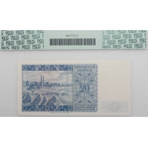 20 złotych 1939 - ser. L - druk TDLR