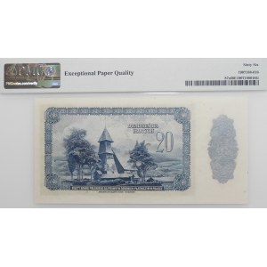 20 złotych 1939 - SPECIMEN - druk ABNCo