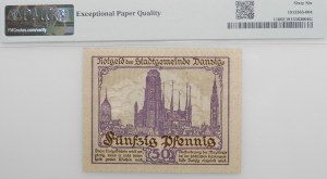 Danzig - 50 fenig 1919 - purple