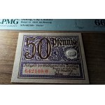 Gdańsk - 50 fenigów 1919 - fioletowy