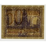 Gdańsk - 50 fenigów 1919 - fioletowy