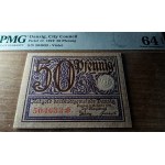 Gdańsk - 50 fenigów 1919 - fioletowy