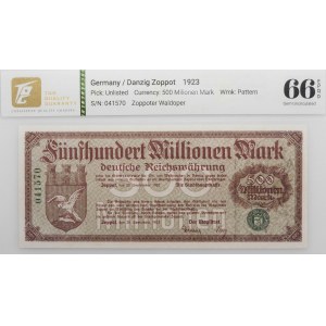 Sopot - 100 milionów marek 1923