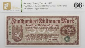 Sopot - 100 million marks 1923