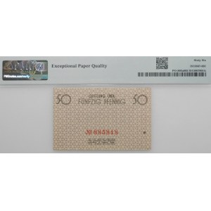 50 fenigów 1940 getto łódzkie - Nr 88XXXX
