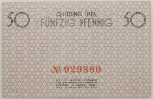 50 fenig 1940 Lodz ghetto - No. 92XXXX