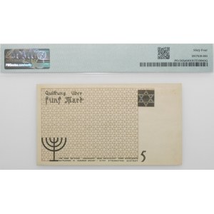 5 marek 1940 getto łódzkie - papier standardowy - Nr 83XXXX