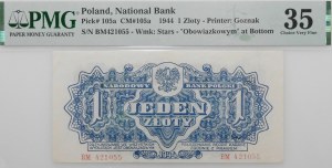 1 gold 1944 -owym