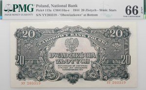 20 gold 1944 -owe - ser. YY