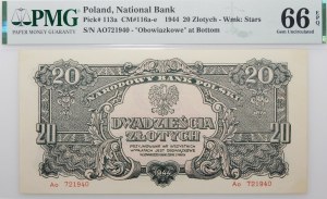 20 gold 1944 -owe - ser. Ao