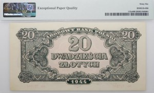 20 gold 1944 -owe - ser. Ao