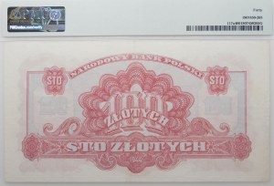 100 gold 1944 -owe - ser. EO