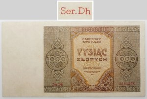 1000 gold 1945 - ser. Dh - replacement series