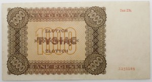 1000 gold 1945 - ser. Dh - replacement series
