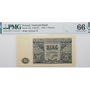 5 złotych 1946