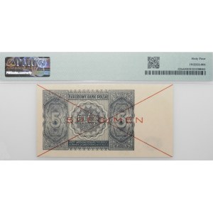 5 złotych 1946 SPECIMEN