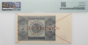 5 gold 1946 SPECIMEN