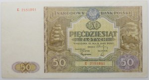 50 zloty 1946 - ser. E