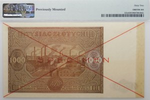 1000 gold 1946 - ser. N - SPECIMEN