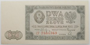 2 gold 1948 - ser. CF