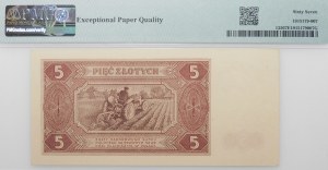 5 gold 1948 - ser. AC
