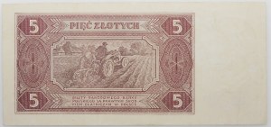 5 gold 1948 - ser. AU