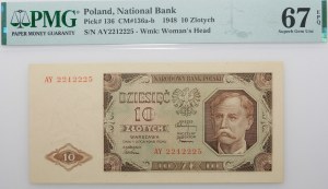 10 gold 1948 - ser. AY