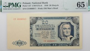 20 gold 1948 - ser. CE