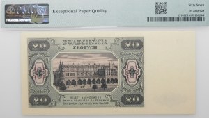20 gold 1948 - ser. DM