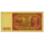 100 złotych 1948 - ser. KR