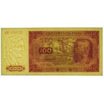 100 złotych 1948 - ser. KR